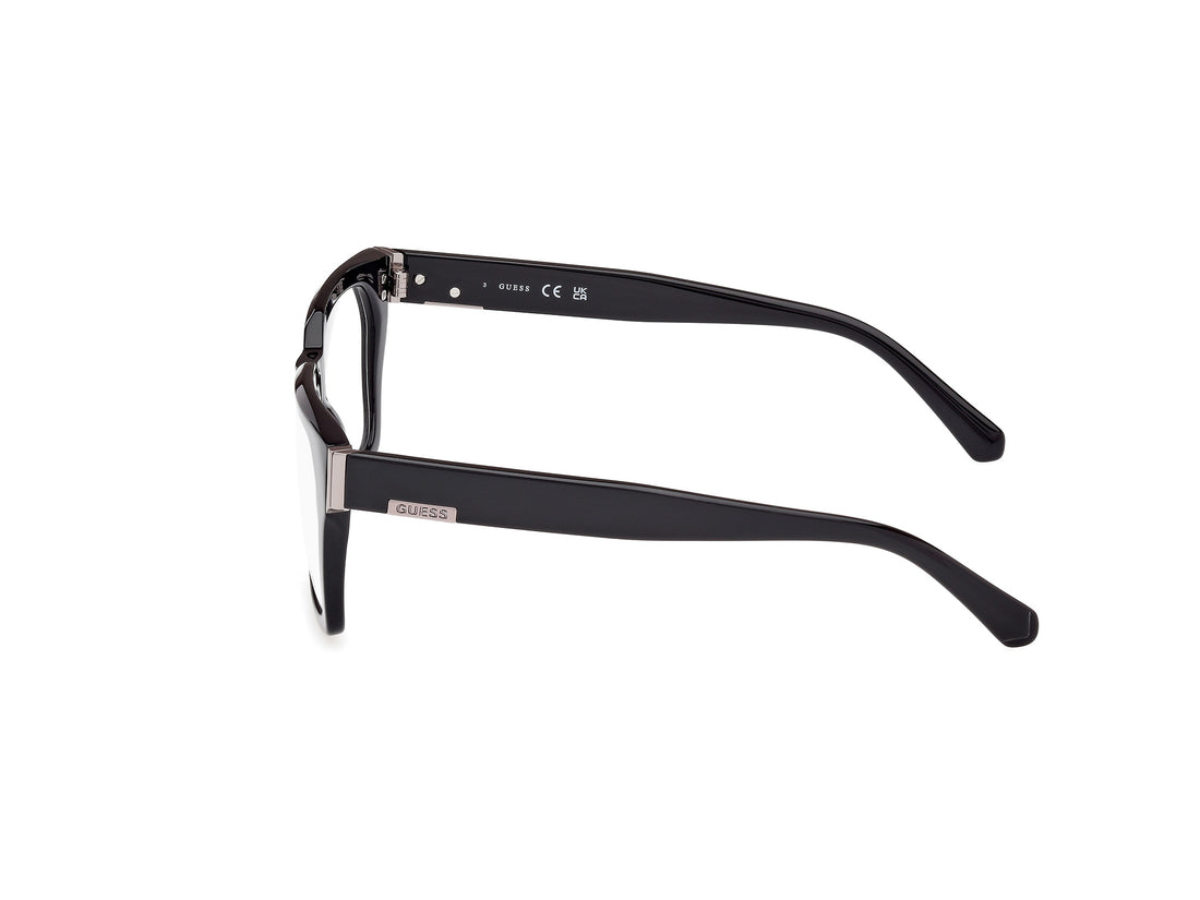 Occhiali da vista guess gu50188 001 square masculino taglia 53mm - Vista dettagliata