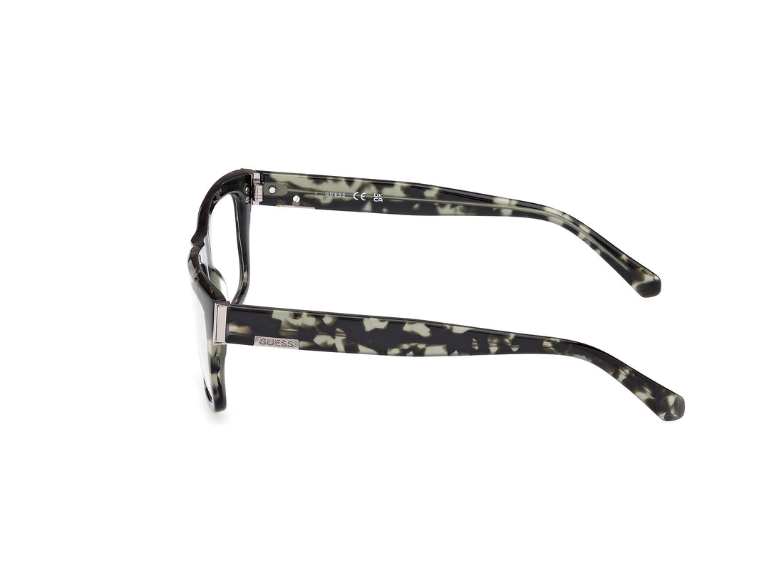Occhiali da vista guess gu50189 098 rectangular masculino taglia 55mm - Vista dettagliata