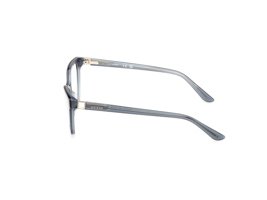 Gafas graduadas guess gu50195 092 azul cat eye femenino talla 53mm - Vista de detalle