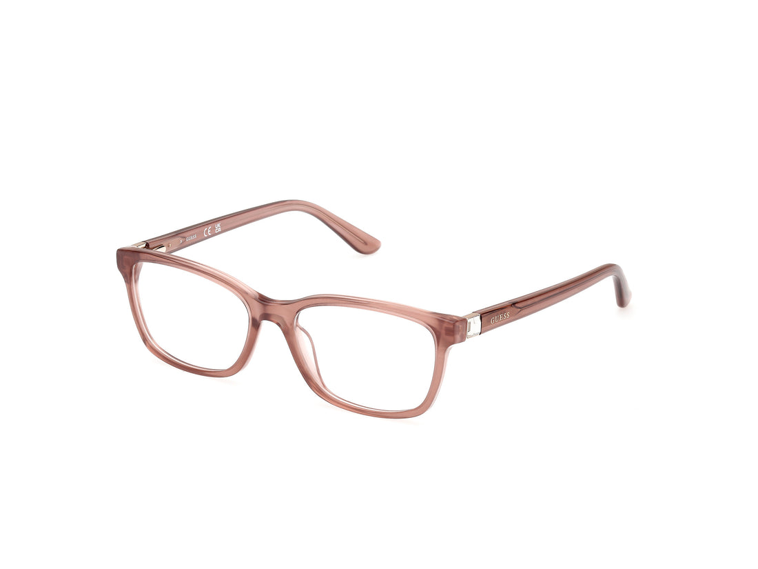 Brillen guess gu50196 059 beige rectangular femenino größe 52mm - Hauptansicht