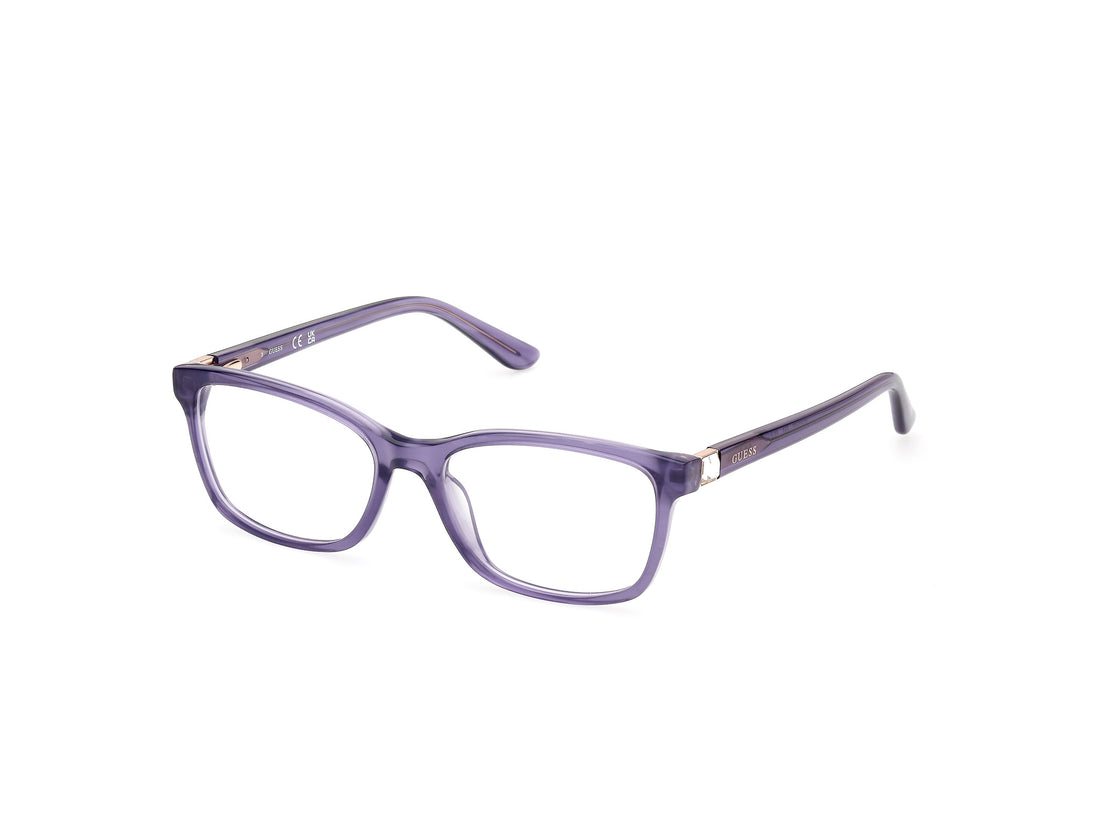 Occhiali da vista guess gu50196 083 morado rectangular femenino taglia 52mm - Vista principale