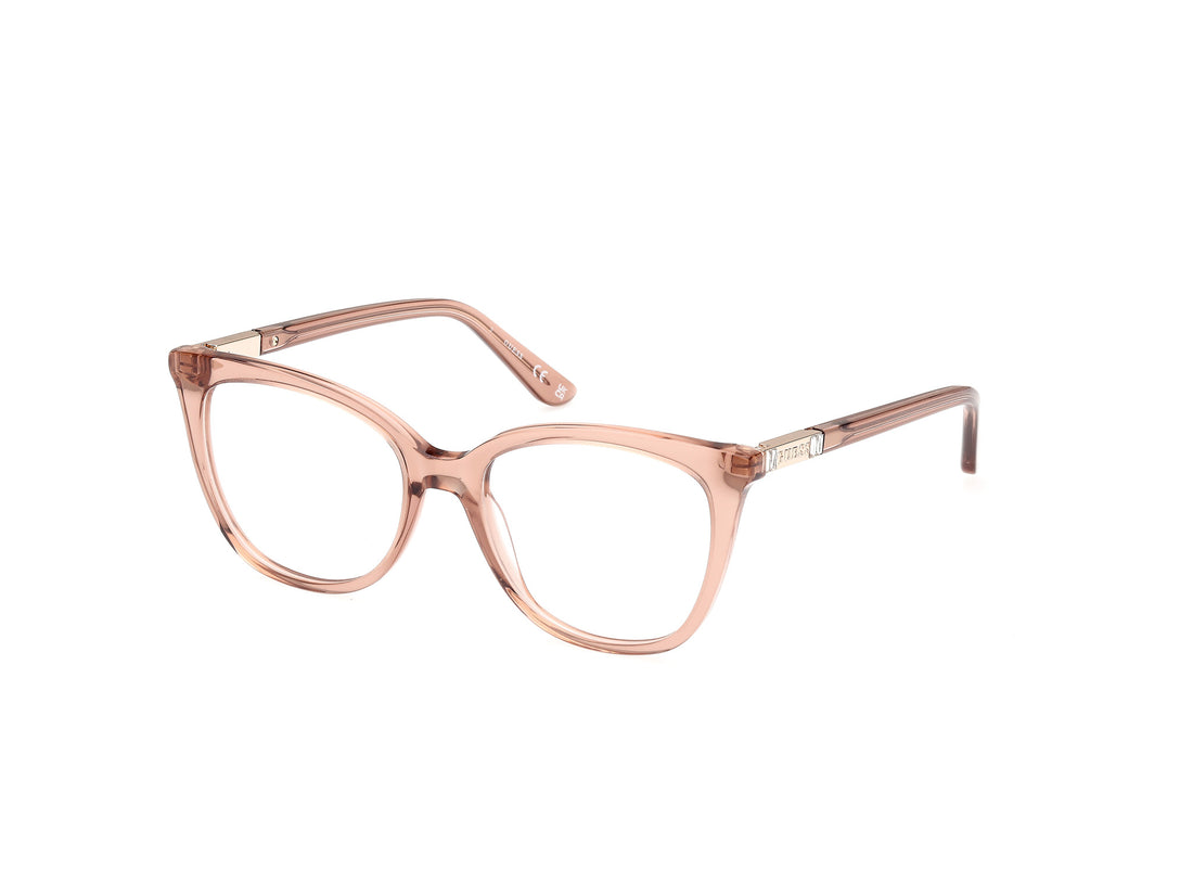 Brillen guess gu50197 057 beige square femenino größe 52mm - Hauptansicht
