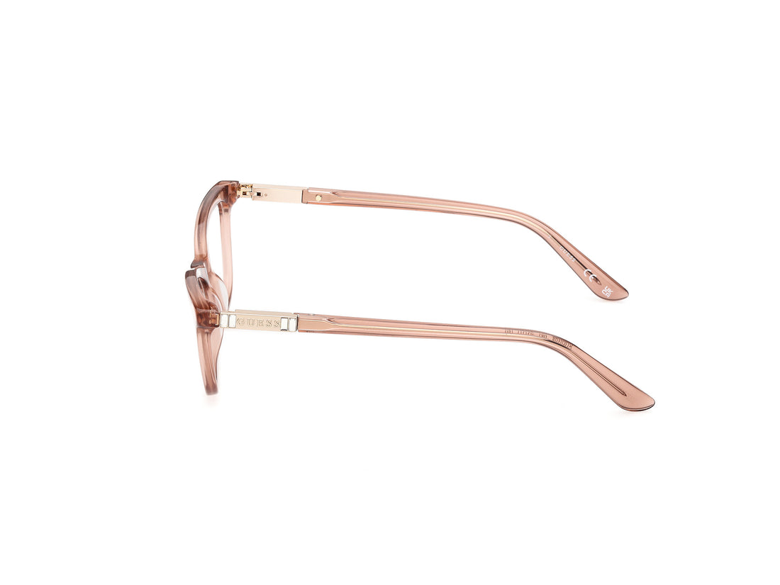 Brillen guess gu50198 057 beige rectangular femenino größe 52mm - Detailansicht