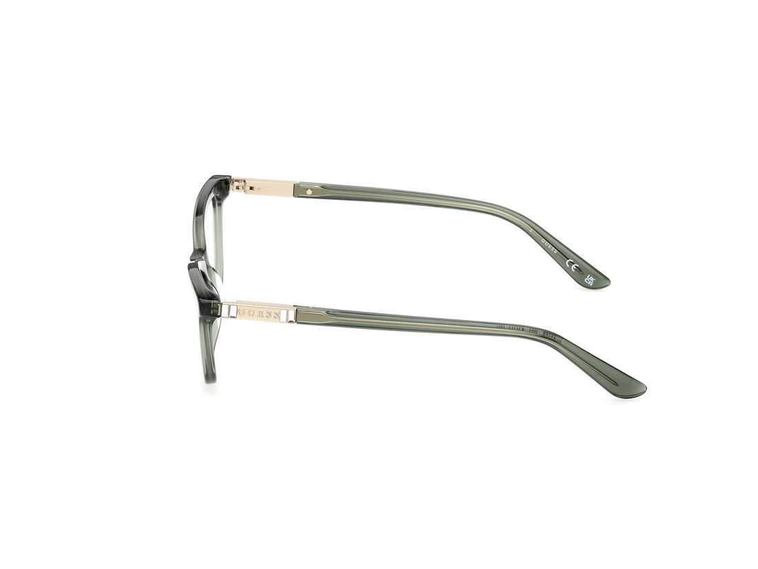 Brillen guess gu50198 093 verde rectangular femenino größe 52mm - Detailansicht