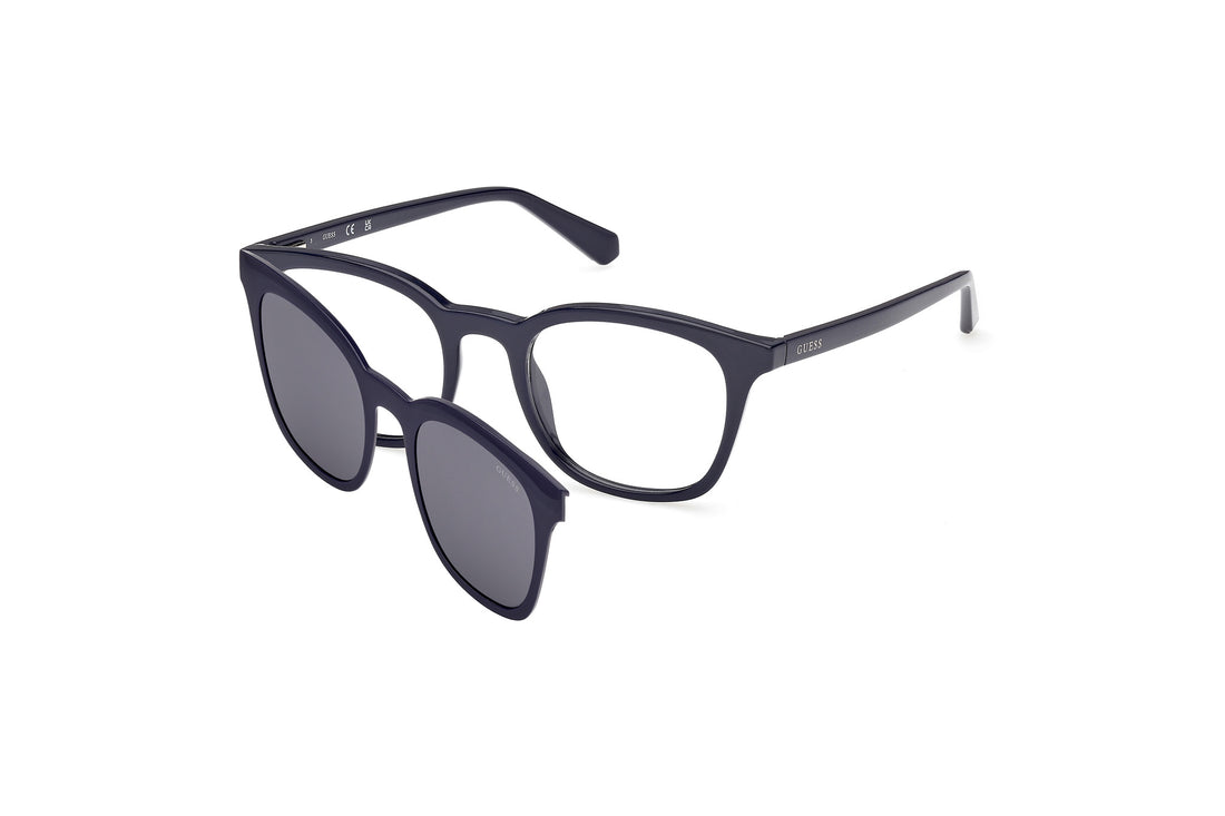Brillen guess gu50220 090 azul square masculino größe 50mm - Hauptansicht