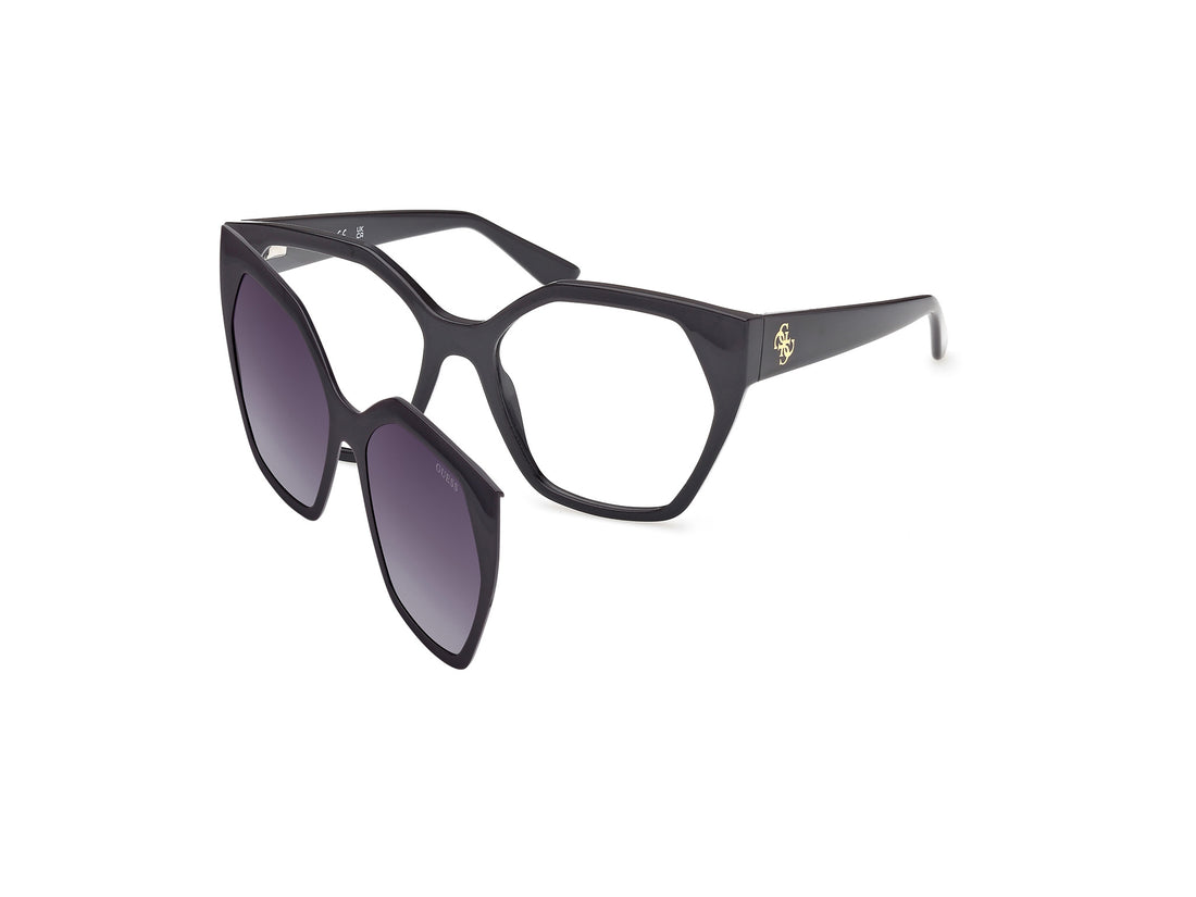 Brillen guess gu50222 020 gris geometric femenino größe 56mm - Hauptansicht