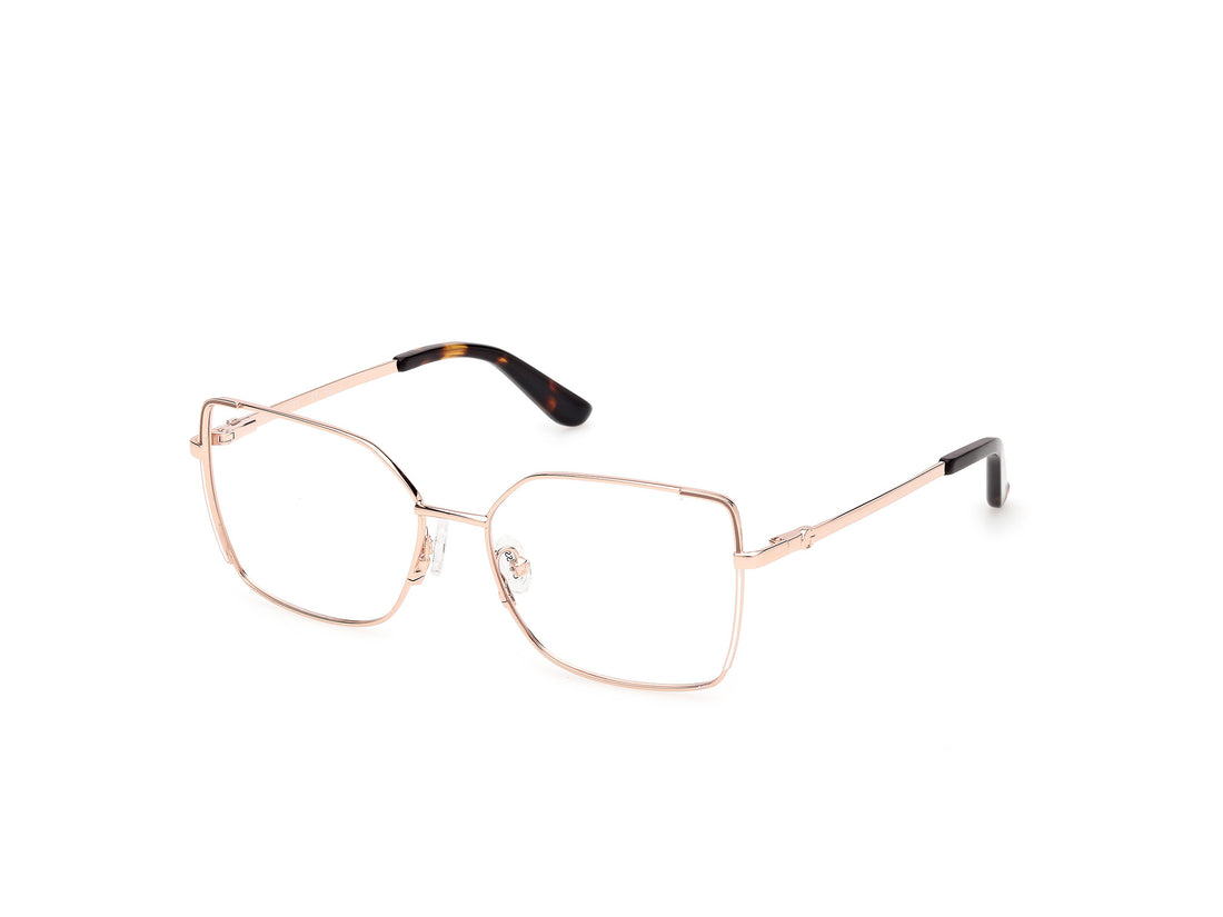 Brillen guess gu50223 028 dorado square femenino größe 57mm - Hauptansicht