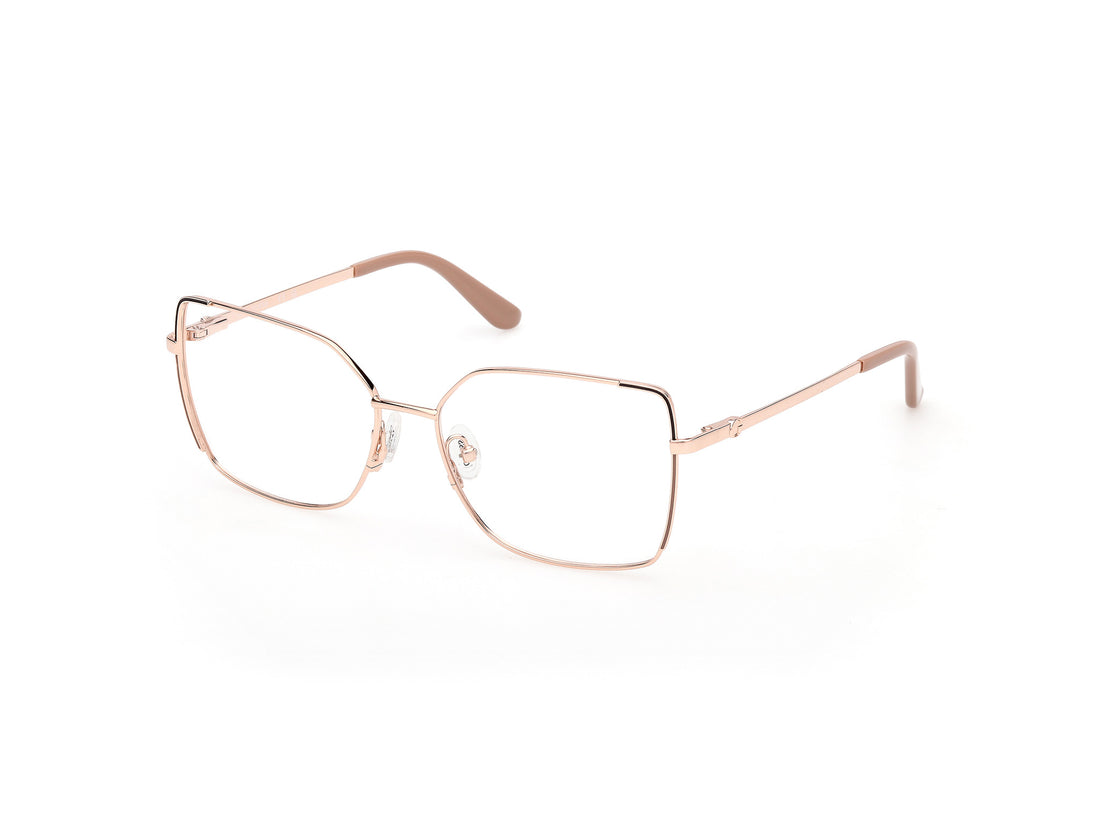Gafas graduadas guess gu50223 059 beige square femenino talla 55mm - Vista principal