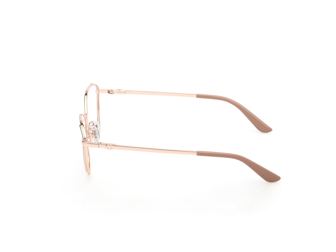Gafas graduadas guess gu50224 059 beige square femenino talla 54mm - Vista de detalle