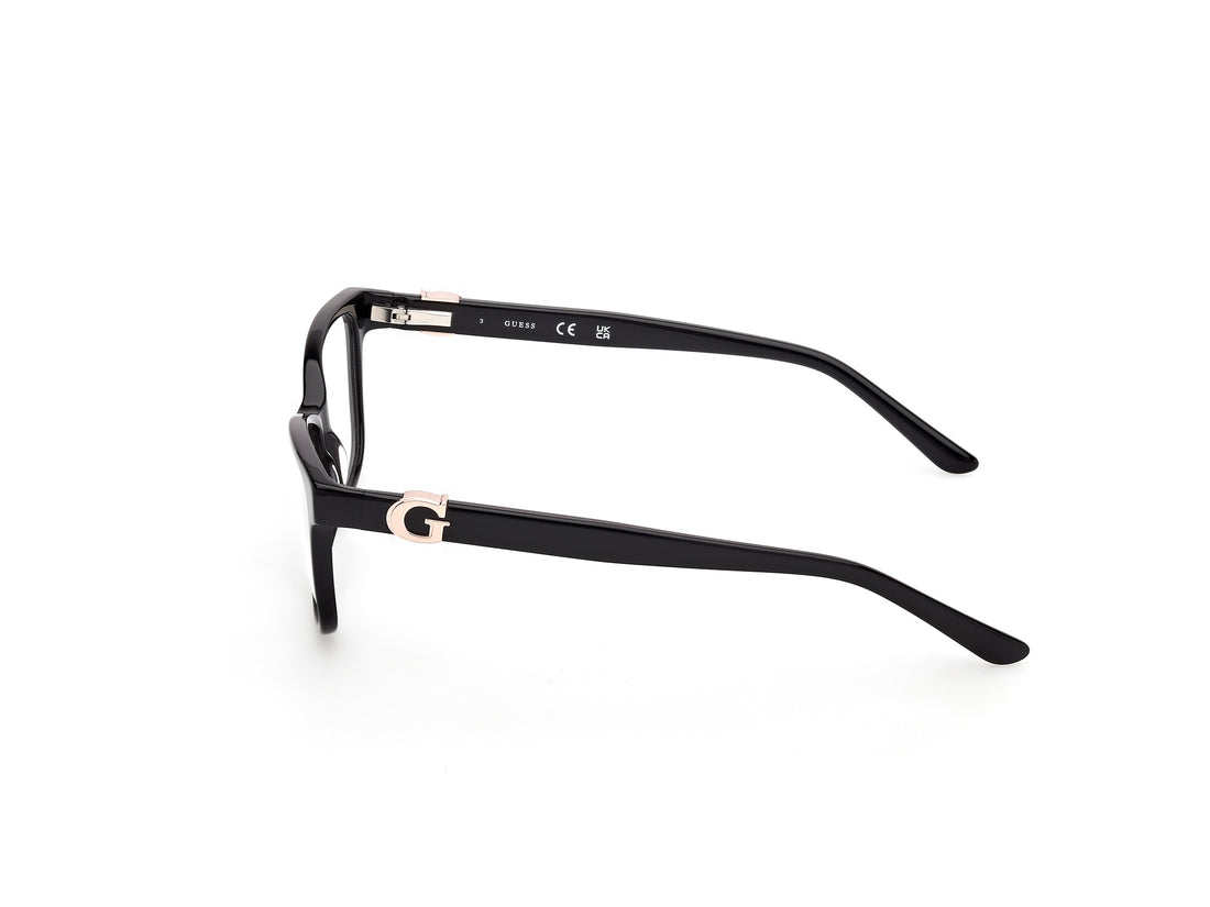 Brillen guess gu50227 001 negro rectangular femenino größe 54mm - Detailansicht