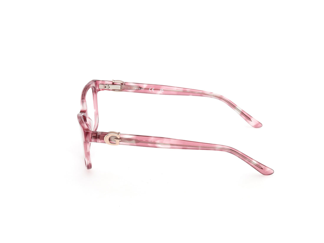Brillen guess gu50227 080 violeta rectangular femenino größe 54mm - Detailansicht