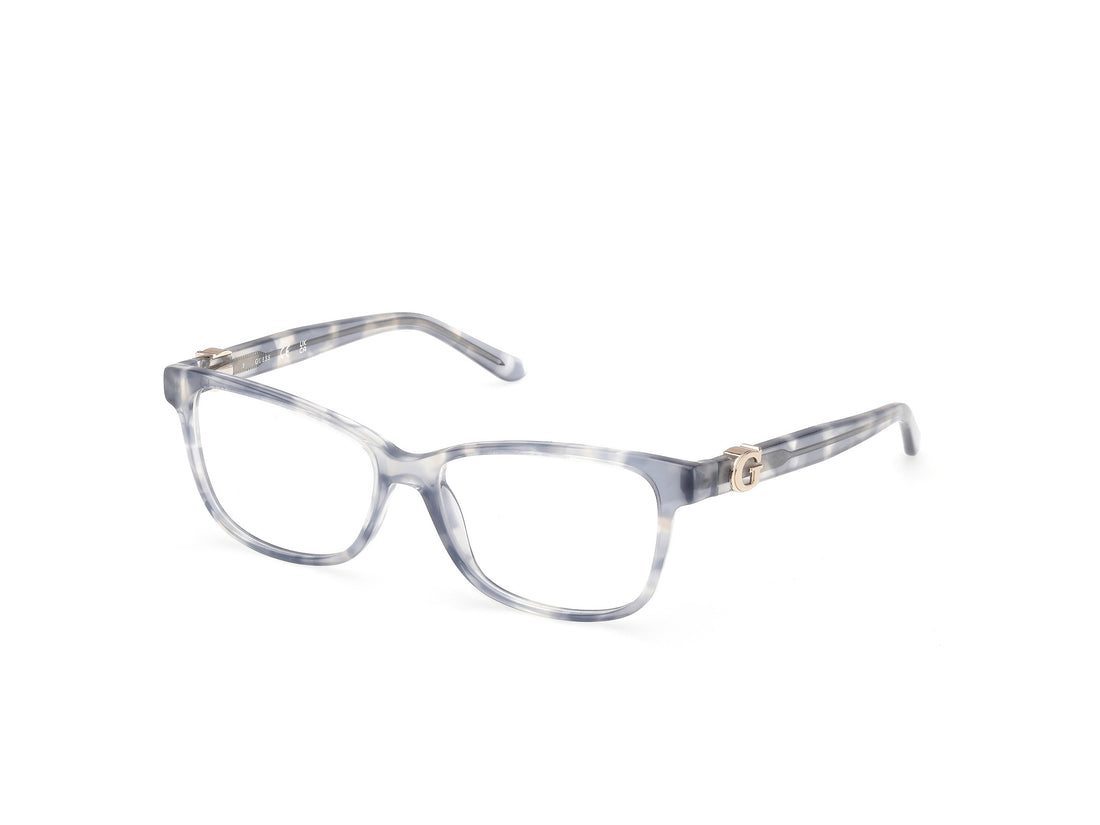 Brillen guess gu50227 092 azul rectangular femenino größe 52mm - Hauptansicht