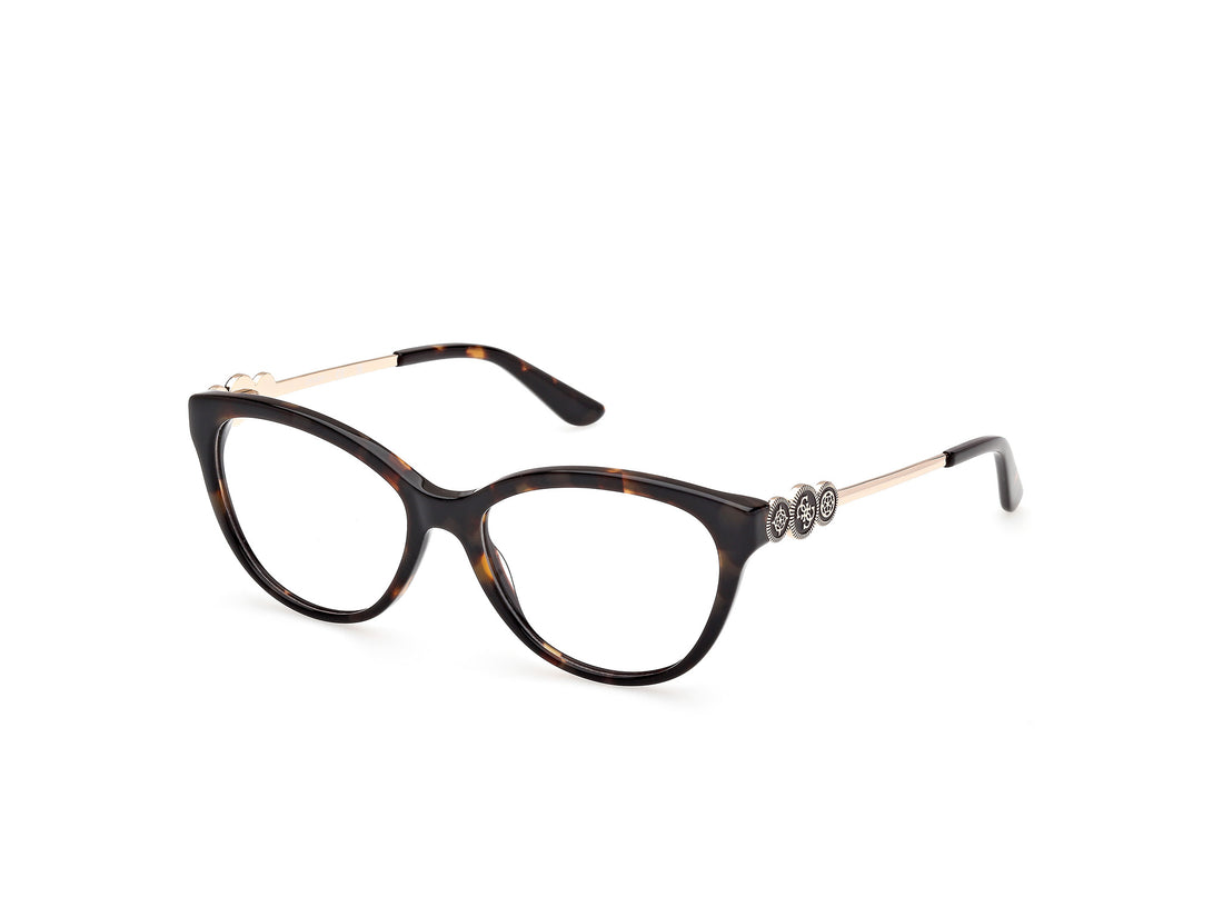 Occhiali da vista guess gu50230 052 havana cat eye femenino taglia 55mm - Vista principale