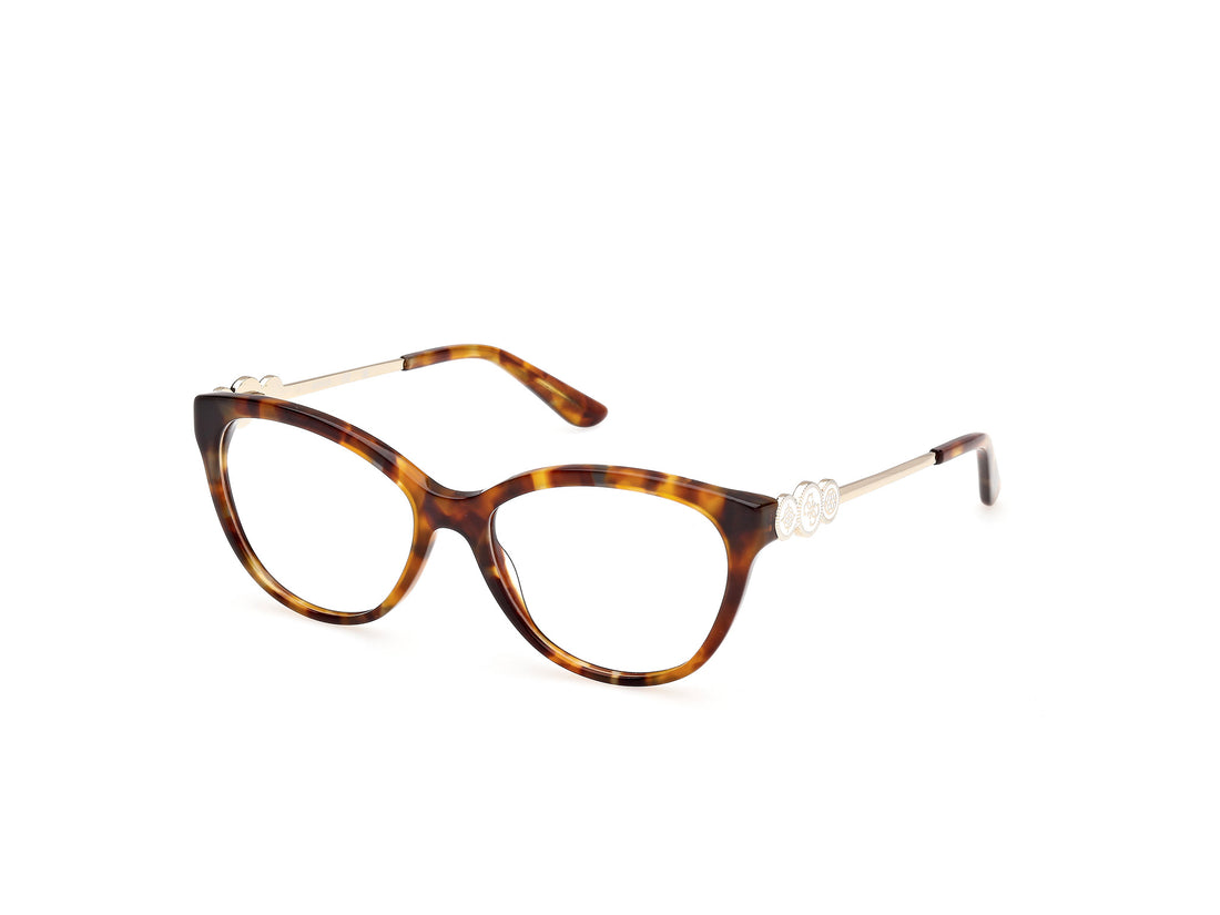 Brillen guess gu50230 053 havana cat eye femenino größe 53mm - Hauptansicht