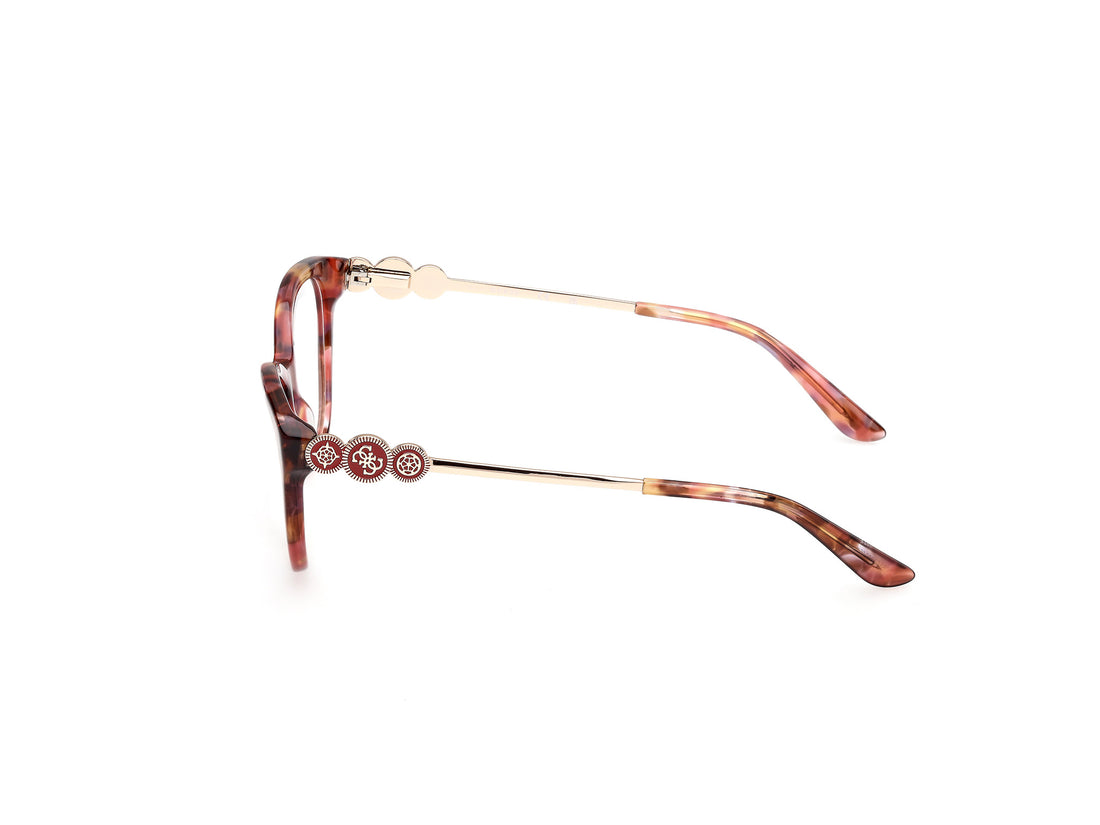 Brillen guess gu50230 068 rojo cat eye femenino größe 55mm - Detailansicht