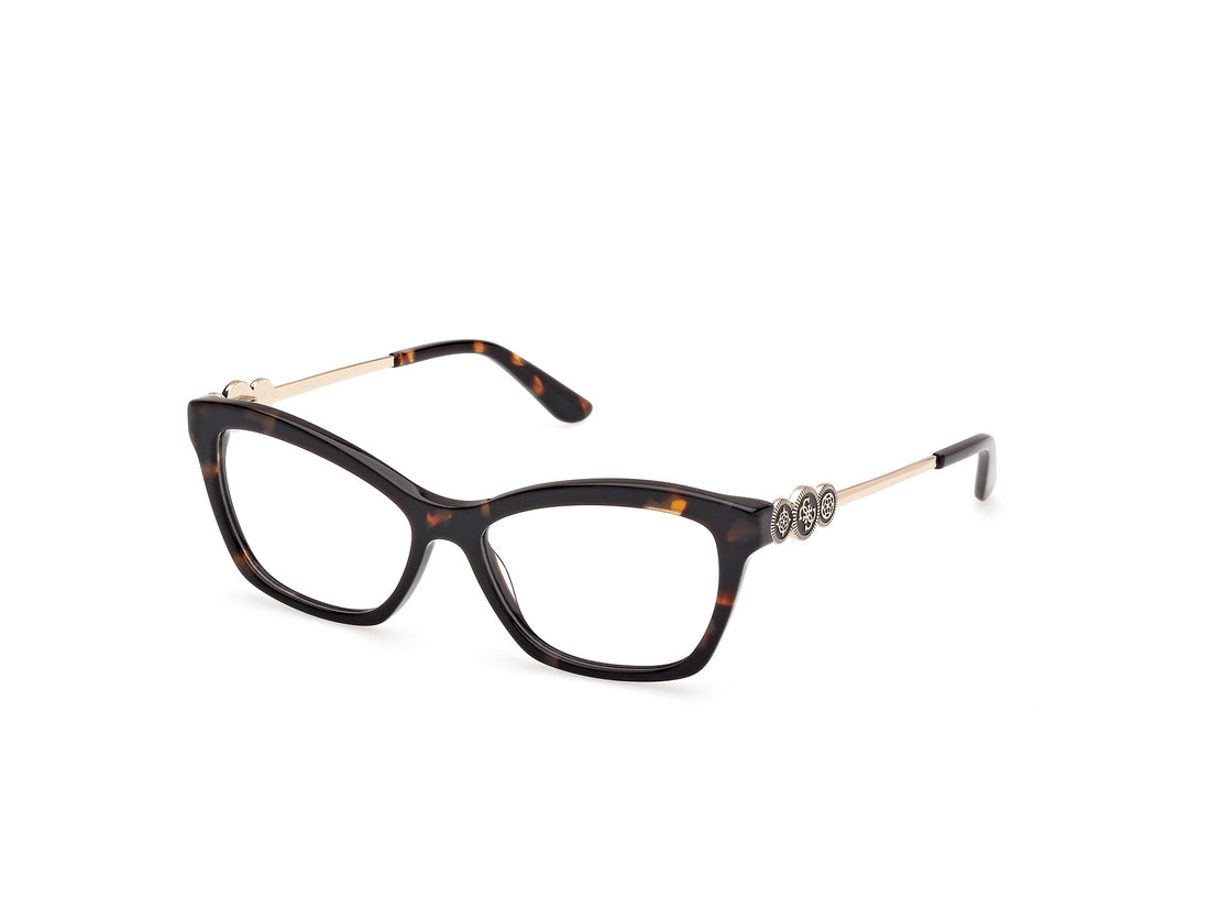 Brillen guess gu50231 052 havana rectangular femenino größe 53mm - Hauptansicht