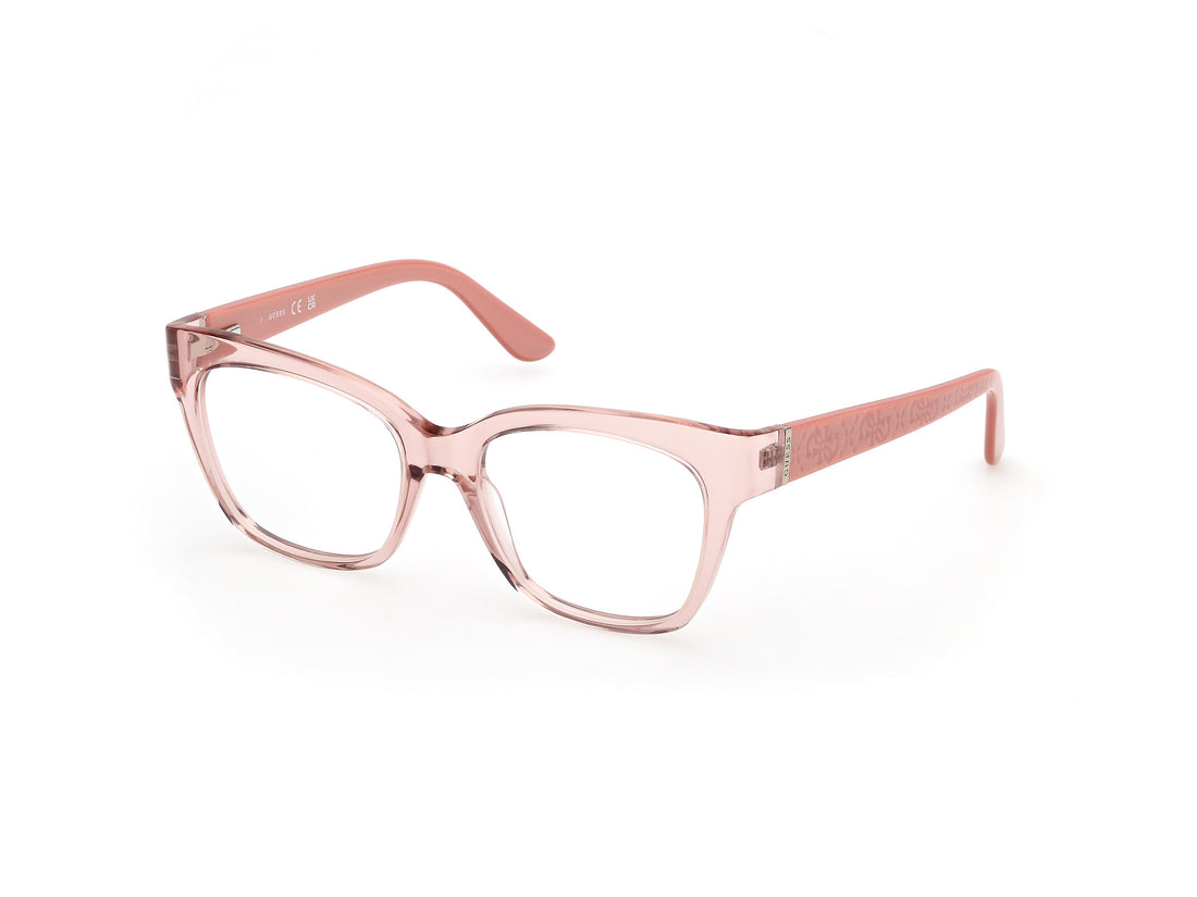 Occhiali da vista guess gu50233 072 rosa square femenino taglia 53mm - Vista principale