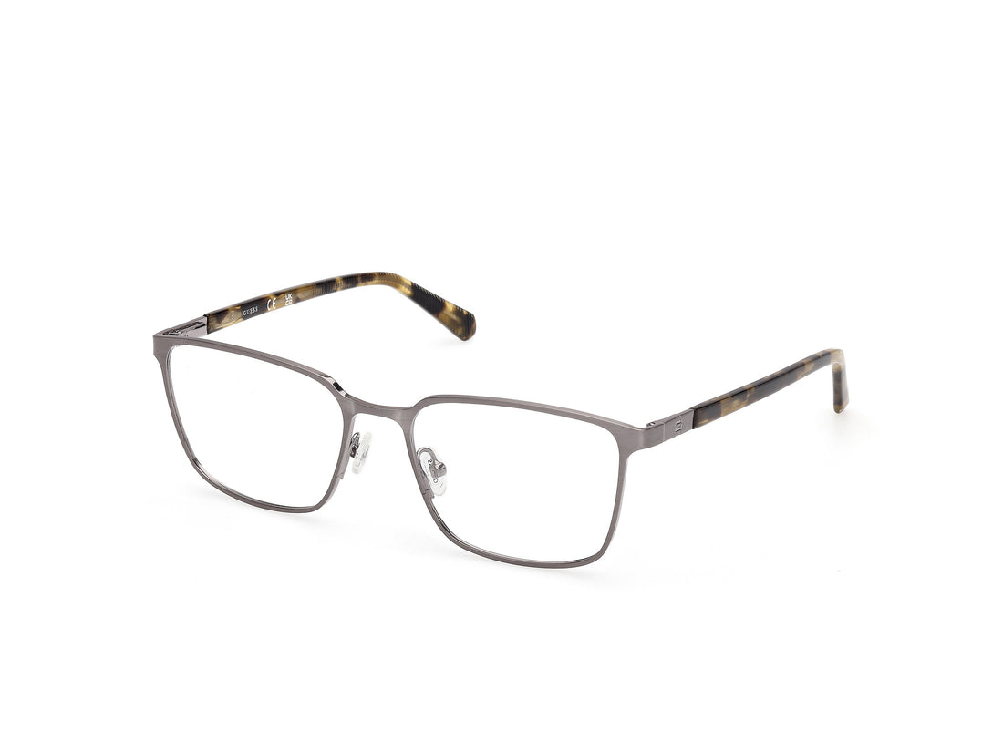 Brillen guess gu50243 009 plateado square masculino größe 56mm - Hauptansicht
