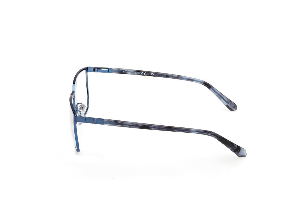 Brillen guess gu50243 091 azul square masculino größe 56mm - Detailansicht