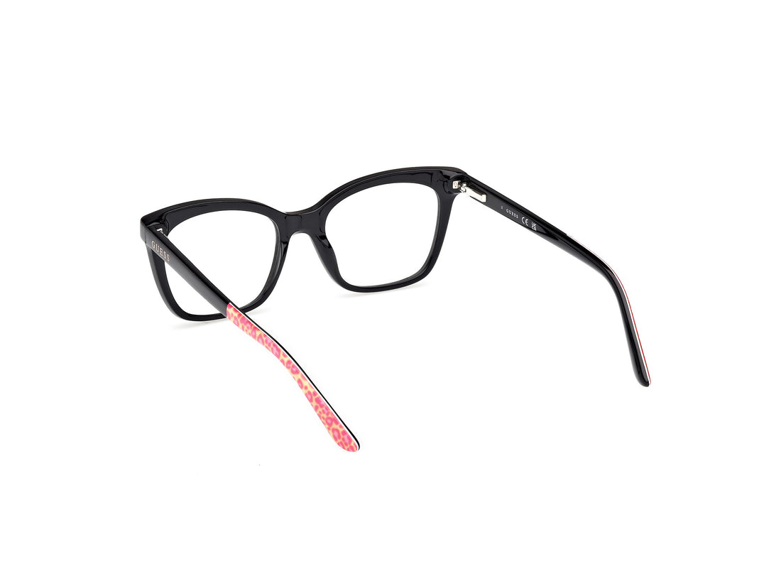 Brillen guess gu50268 001 negro square femenino größe 47mm - Detailansicht