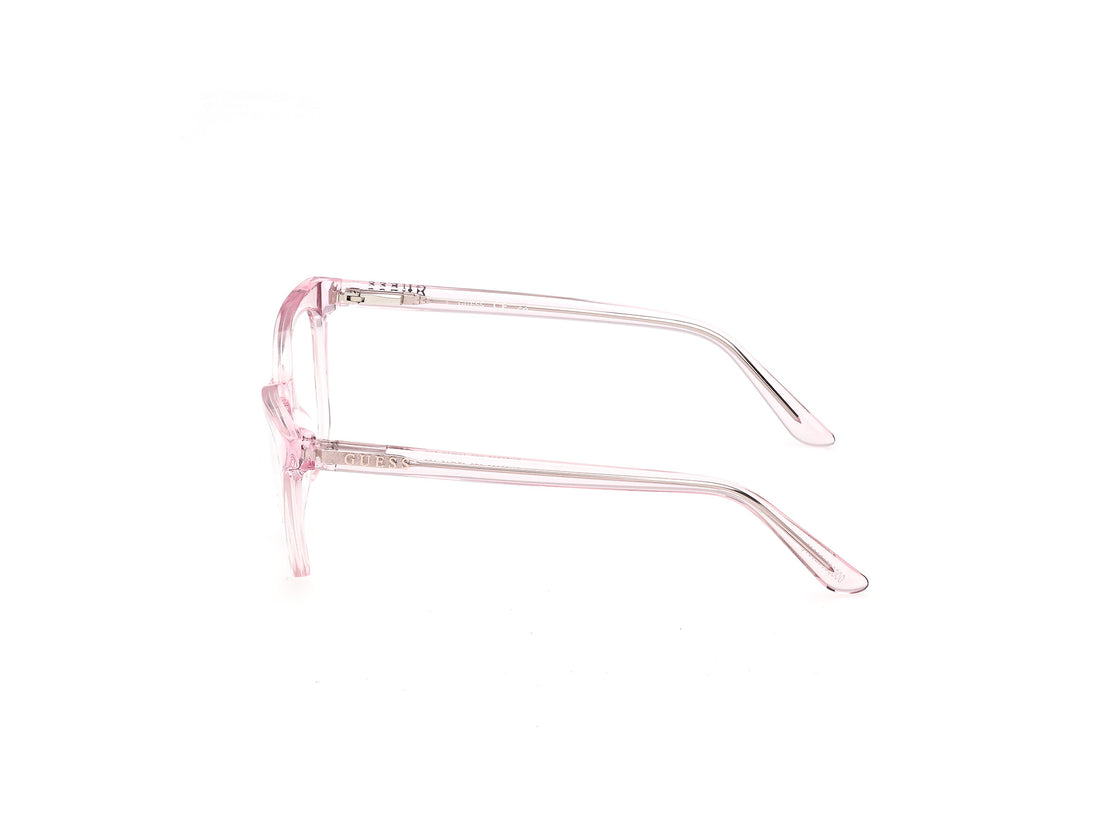 Brillen guess gu50268 072 rosa square femenino größe 47mm - Detailansicht