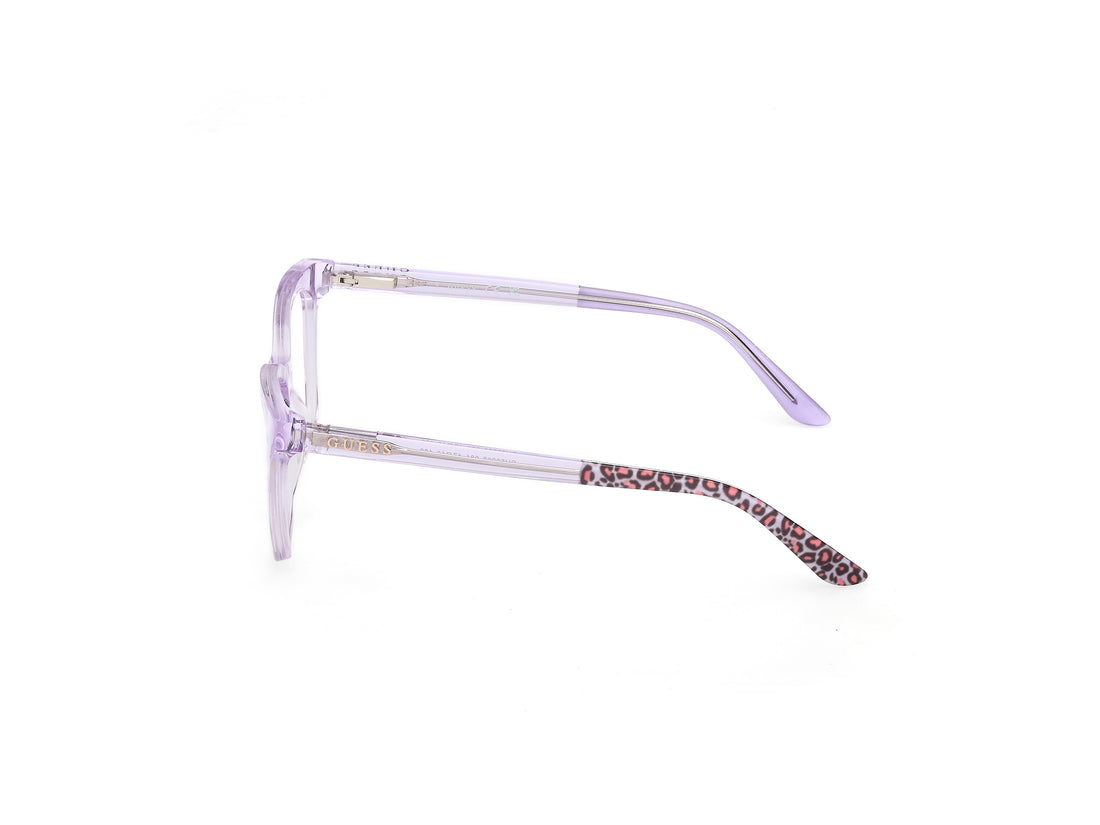 Brillen guess gu50268 081 morado square femenino größe 47mm - Detailansicht