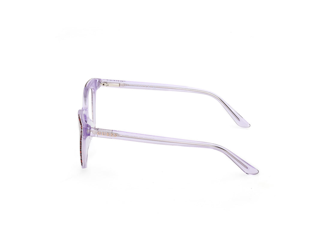 Brillen guess gu50268 083 morado square femenino größe 47mm - Detailansicht