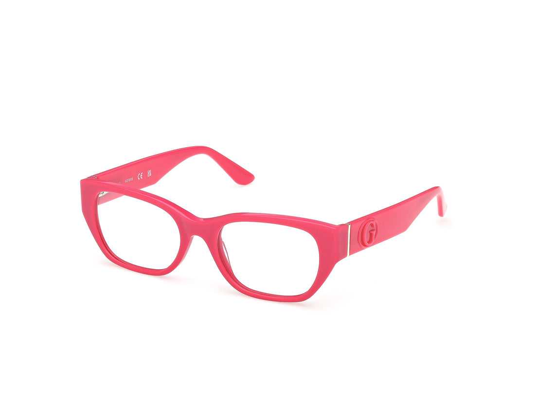 Brillen guess gu50304 072 rosa rectangular femenino größe 52mm - Hauptansicht
