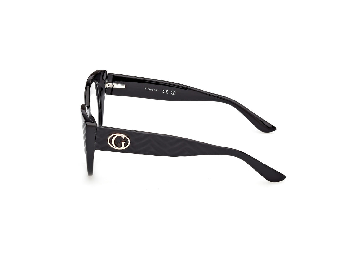 Brillen guess gu50306 001 negro cat eye femenino größe 51mm - Detailansicht