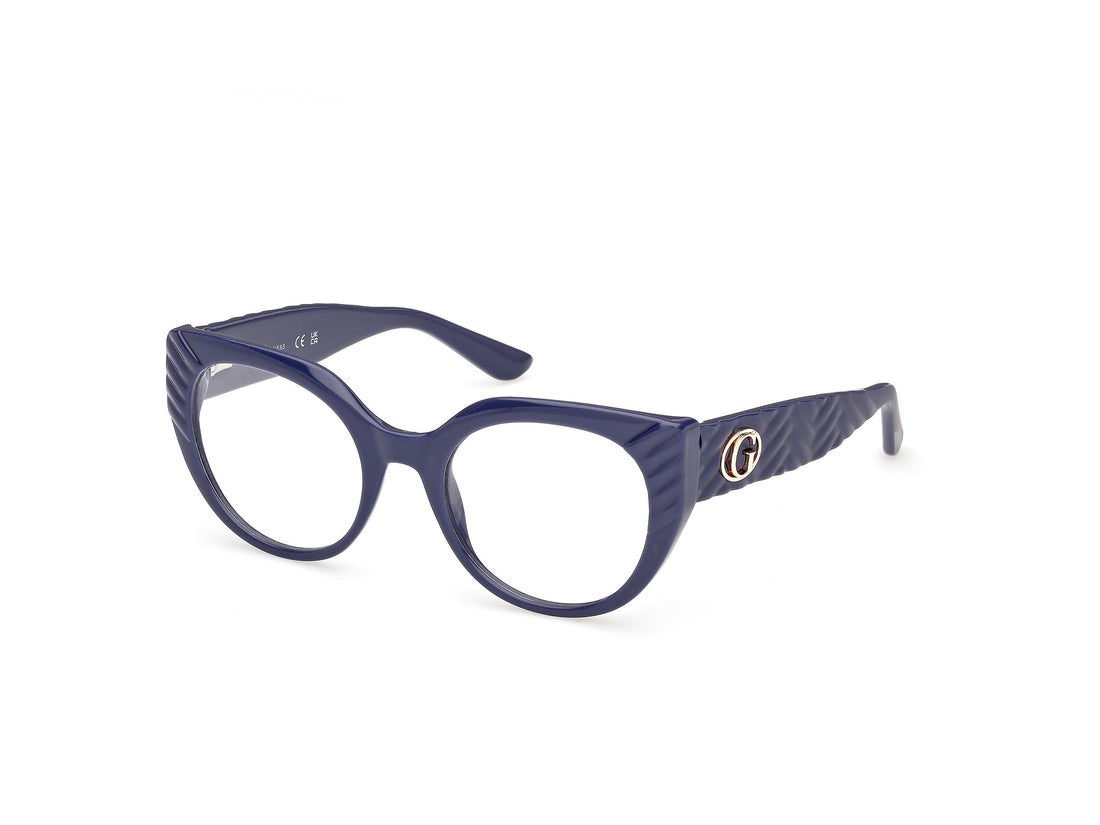 Brillen guess gu50306 090 azul cat eye femenino größe 51mm - Hauptansicht