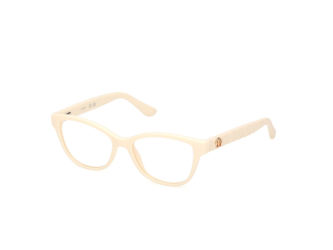 Occhiali da vista guess gu50307 025 beige rectangular femenino taglia 53mm - Vista principale