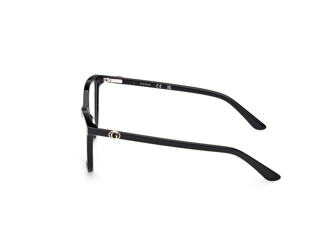 Gafas graduadas guess gu50311 001 negro cat eye femenino talla 53mm - Vista de detalle