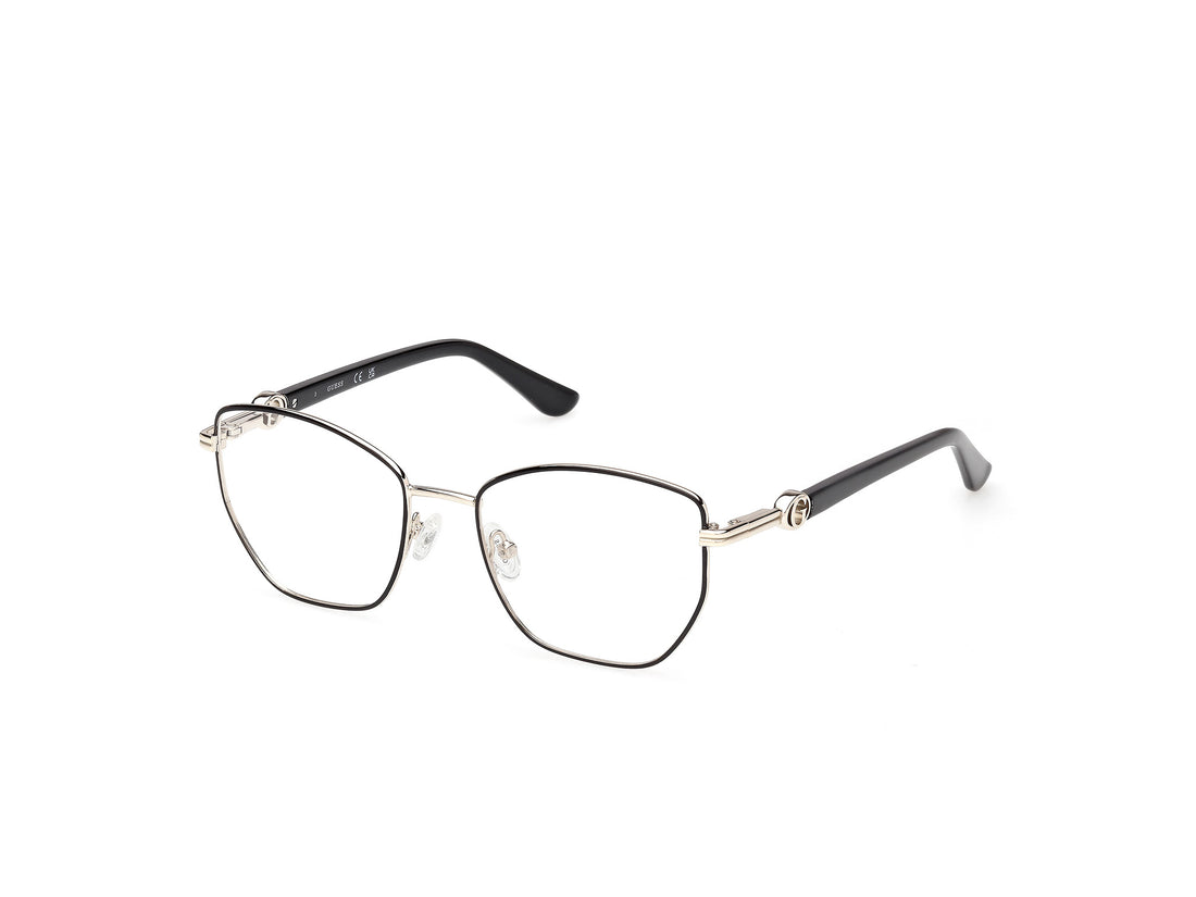 Occhiali da vista guess gu50312 001 negro geometric femenino taglia 50mm - Vista principale