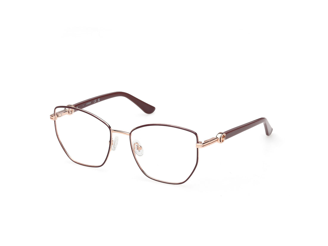 Occhiali da vista guess gu50312 069 burdeos geometric femenino taglia 50mm - Vista principale