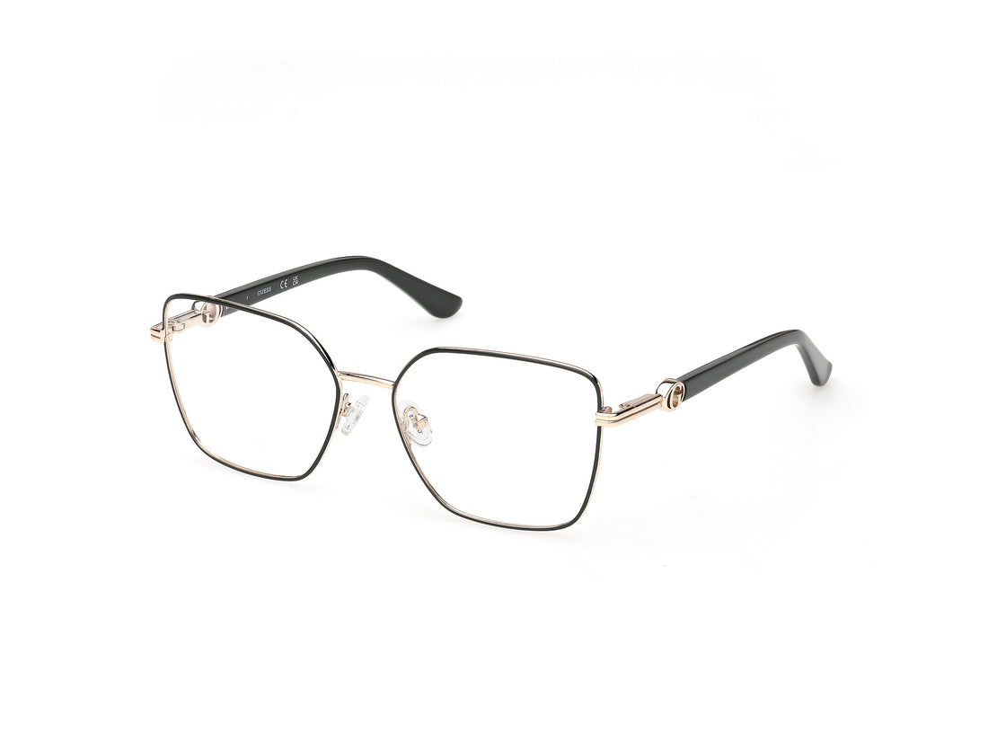 Óculos graduados guess gu50313 096 verde square femenino tamanho 55mm - Vista principal