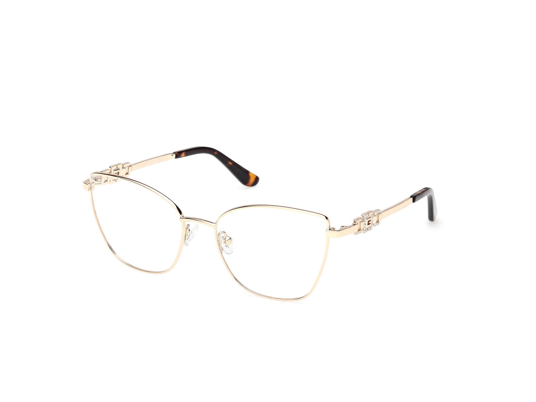 Occhiali da vista guess gu50316 032 dorado cat eye femenino taglia 55mm - Vista principale