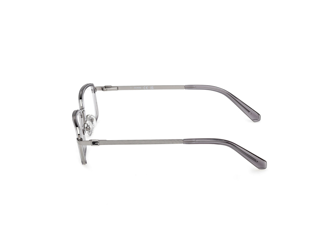 Occhiali da vista guess gu50325 020 gris rectangular masculino taglia 52mm - Vista dettagliata