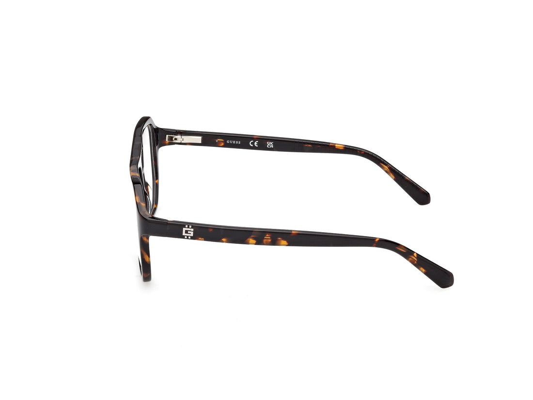 Occhiali da vista guess gu50327 052 havana navigator masculino taglia 55mm - Vista dettagliata