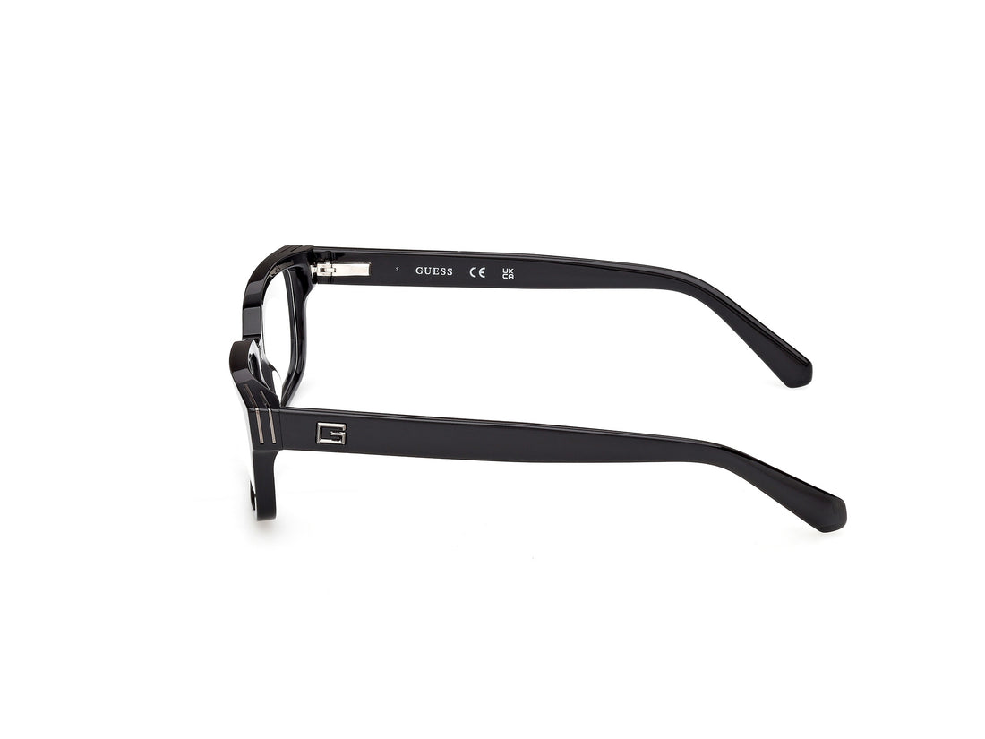 Occhiali da vista guess gu50329 001 negro rectangular masculino taglia 54mm - Vista dettagliata