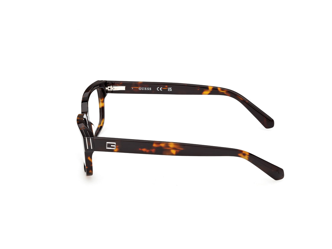 Occhiali da vista guess gu50329 052 havana rectangular masculino taglia 56mm - Vista dettagliata