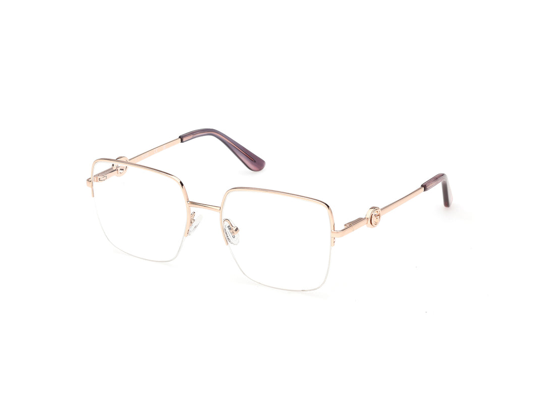 Occhiali da vista guess gu50347 028 dorado square femenino taglia 53mm - Vista principale