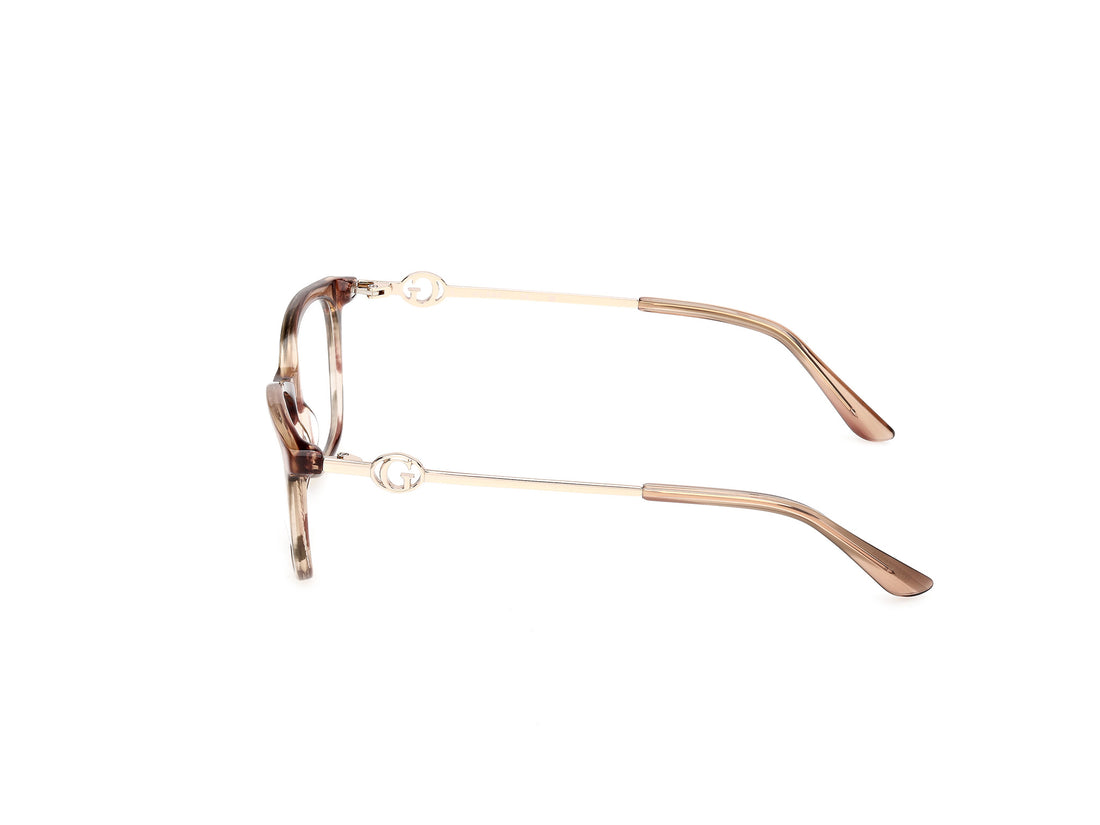 Occhiali da vista guess gu50349 041 amarillo rectangular femenino taglia 52mm - Vista dettagliata