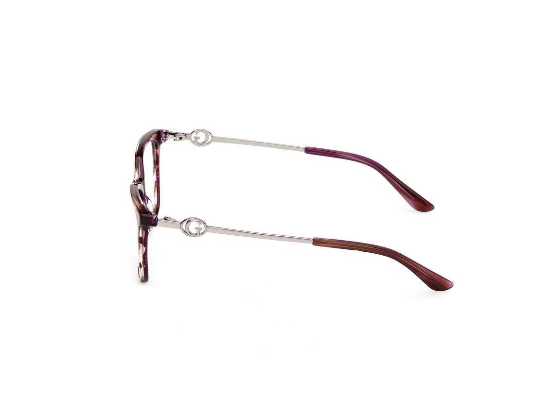 Occhiali da vista guess gu50349 068 rojo rectangular femenino taglia 52mm - Vista dettagliata