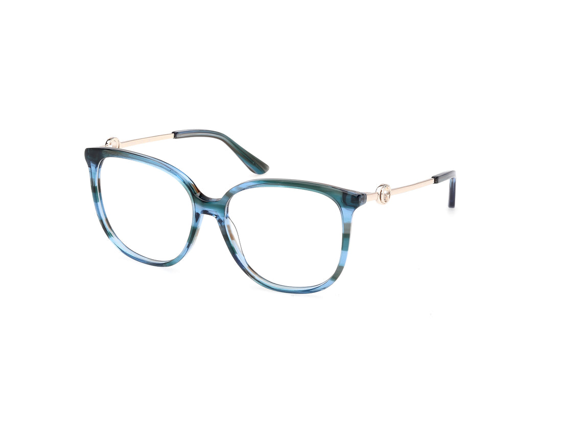 Occhiali da vista guess gu50350 092 azul square femenino taglia 56mm - Vista principale