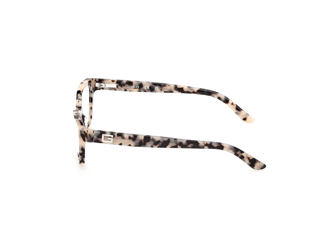 Brillen guess gu50353 056 havana rectangular femenino größe 51mm - Detailansicht