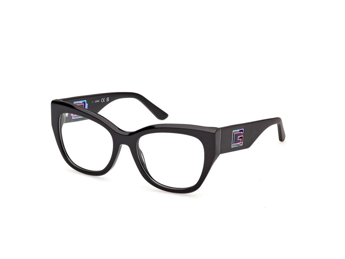 Gafas graduadas guess gu50356 001 negro square femenino talla 52mm - Vista principal