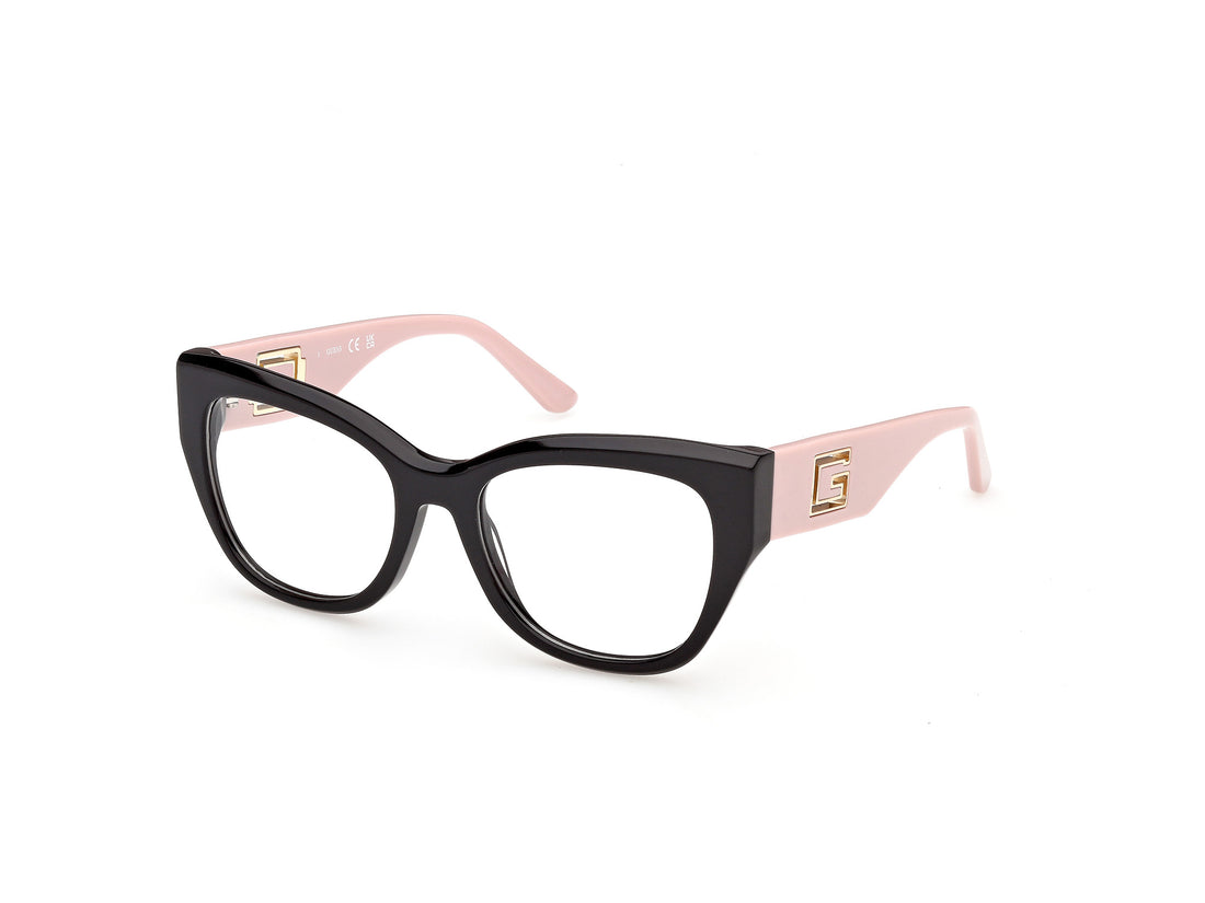 Gafas graduadas guess gu50356 005 negro square femenino talla 52mm - Vista principal