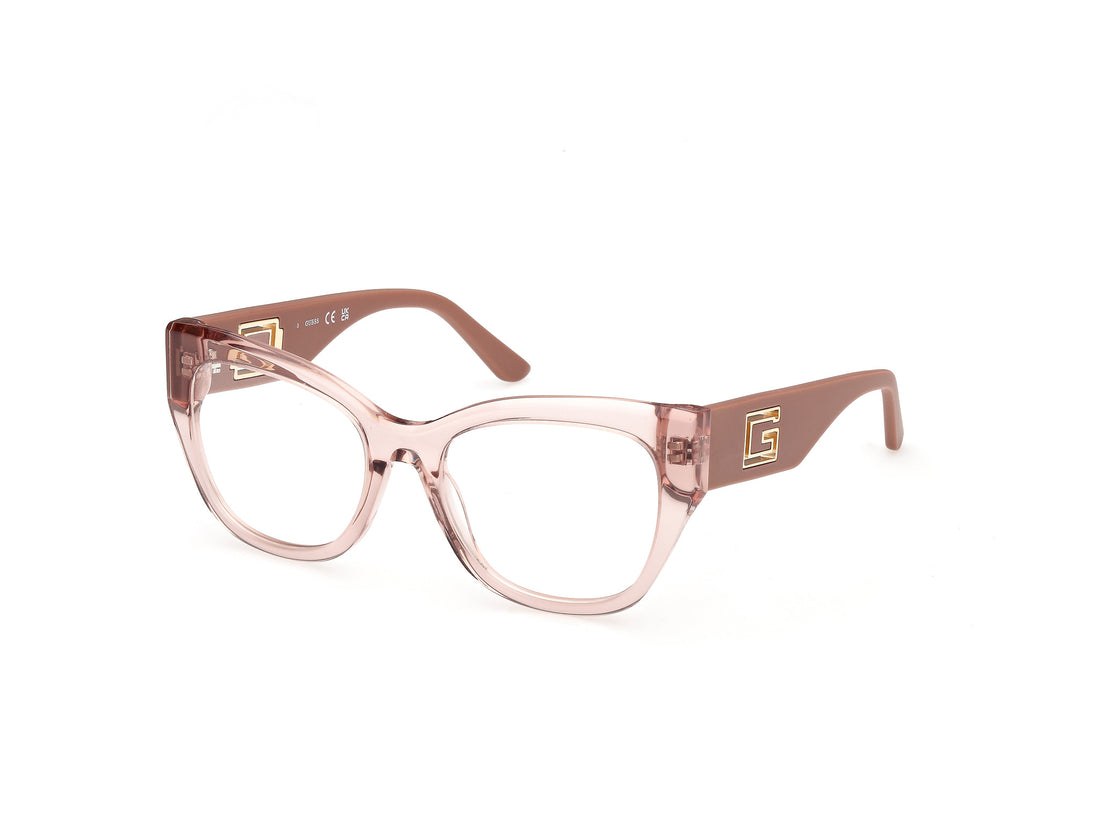 Gafas graduadas guess gu50356 072 rosa square femenino talla 52mm - Vista principal