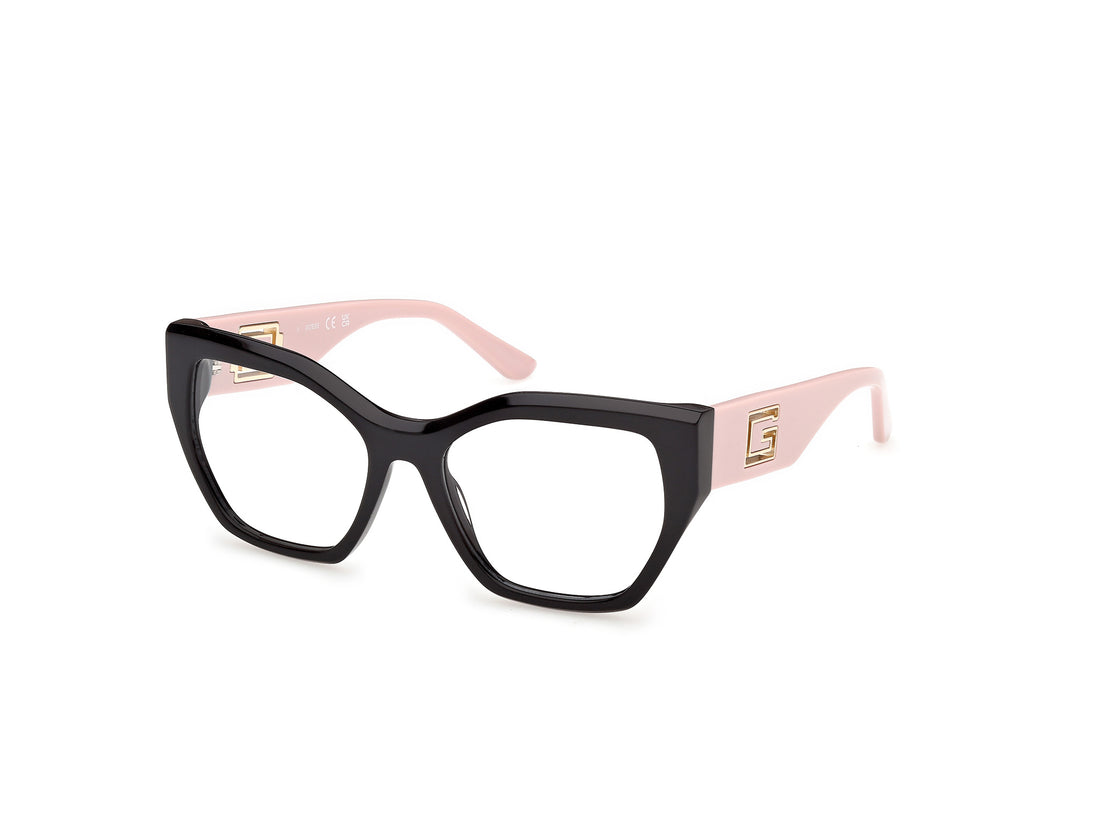 Gafas graduadas guess gu50357 005 negro geometric femenino talla 53mm - Vista principal