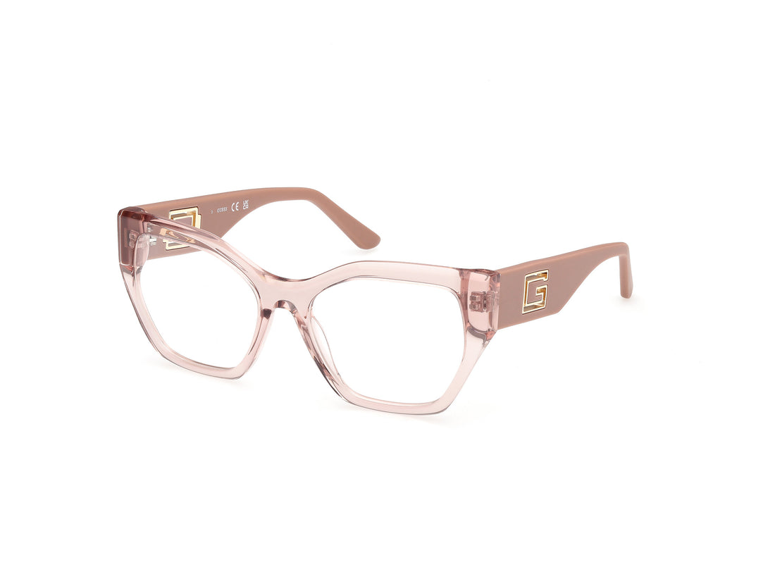 Occhiali da vista guess gu50357 072 rosa geometric femenino taglia 53mm - Vista principale